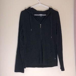 Danskin black zip-up hoodie